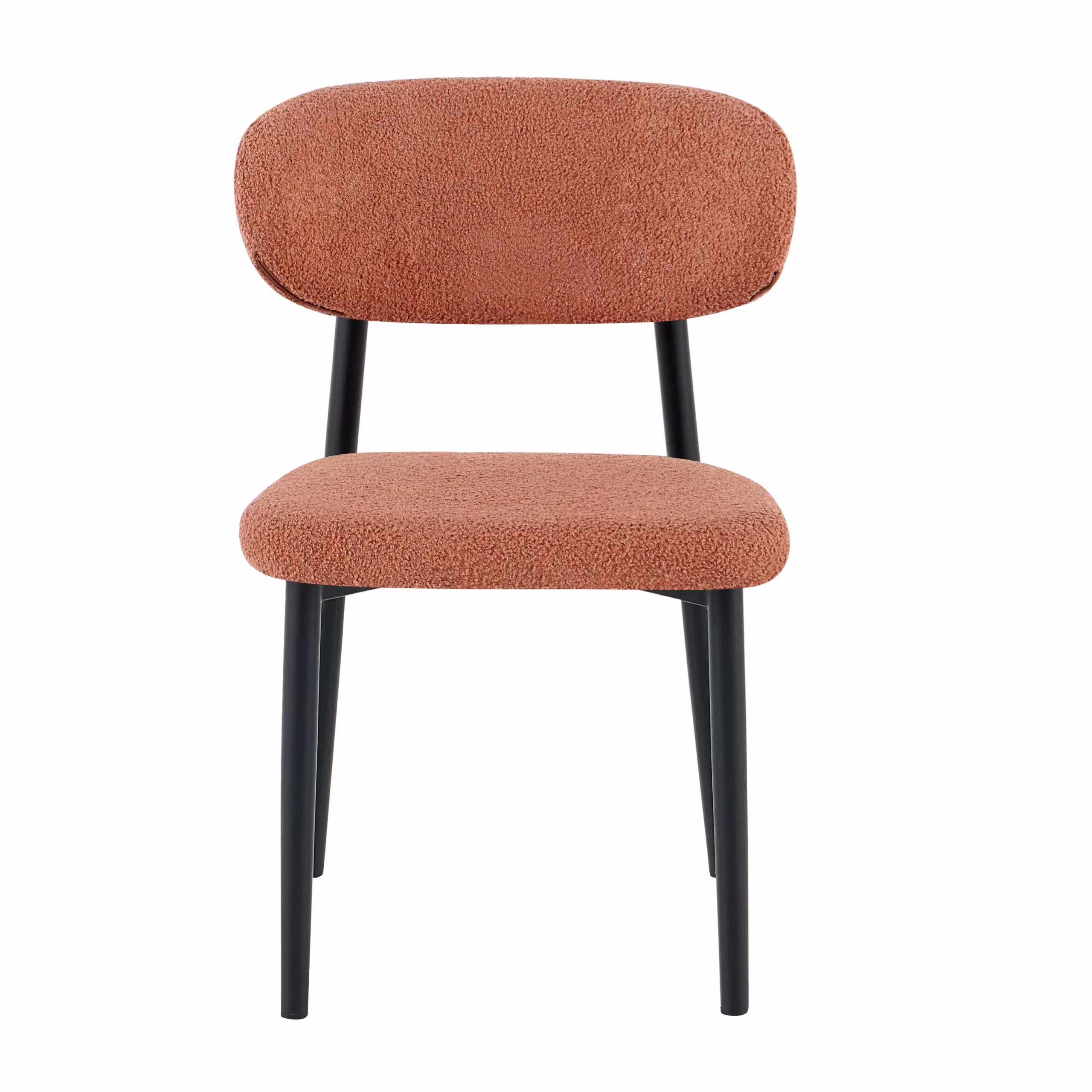 AMANDINE Chaise de salle a manger - Terracotta – Image 4