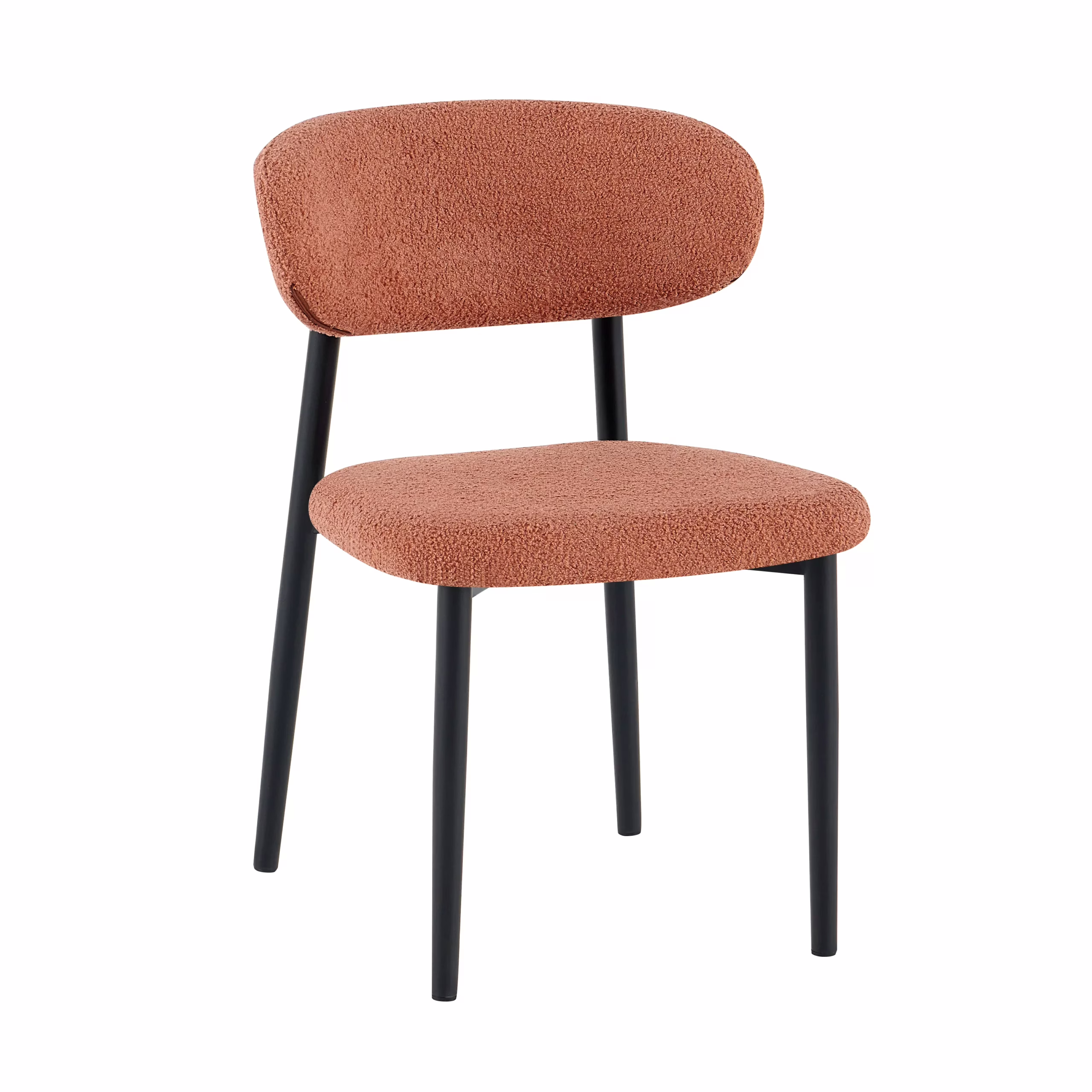 AMANDINE Chaise de salle a manger - Terracotta – Image 3