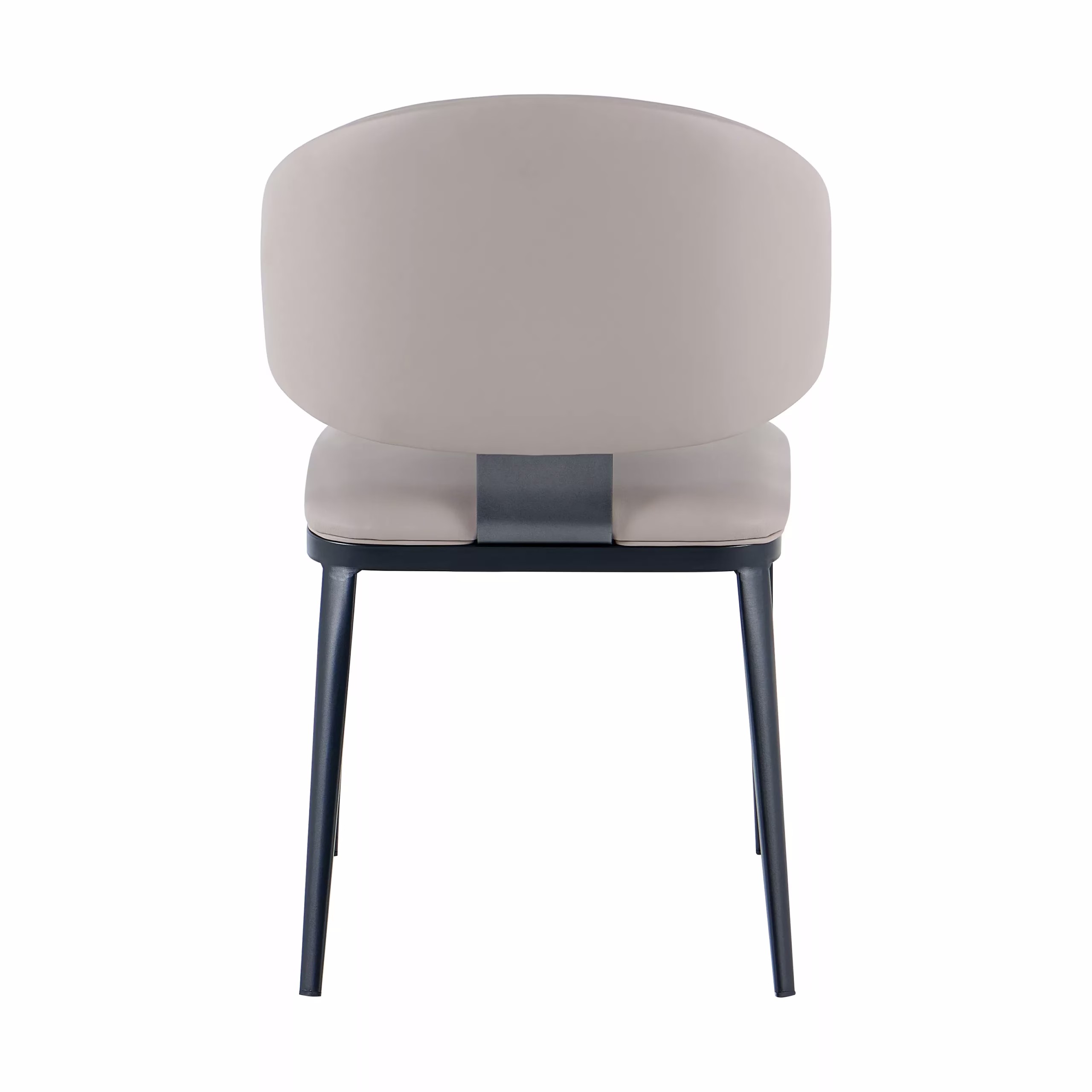 LUCIE Chaise de salle a manger - Taupe – Image 5